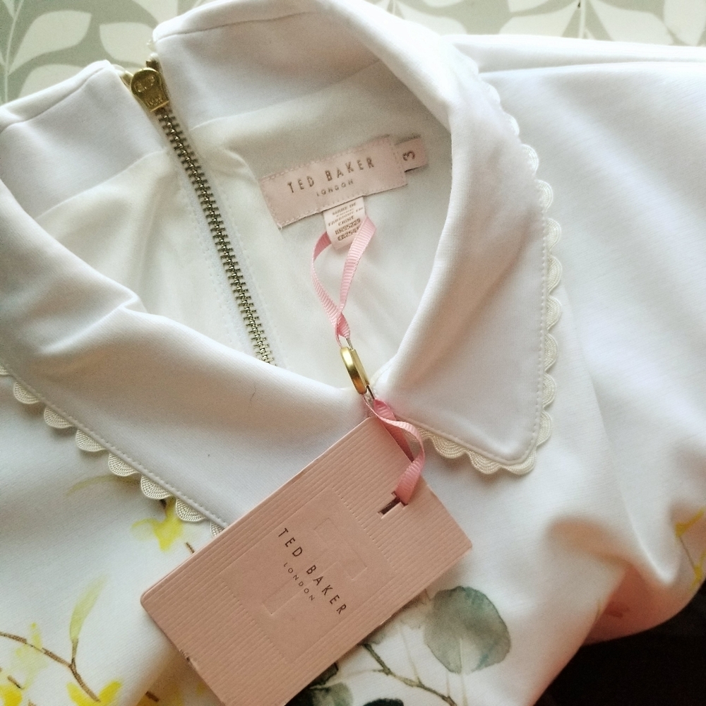 🍒NWT🍒 TED BAKER ELEGANCE FIT & FLARE DRESS - Picture 9 of 9
